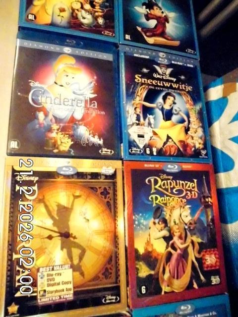 BLU - RAY  DVD'S  VAN DISNEY, Ophalen, Zo goed als nieuw, Tekenfilms en Animatie