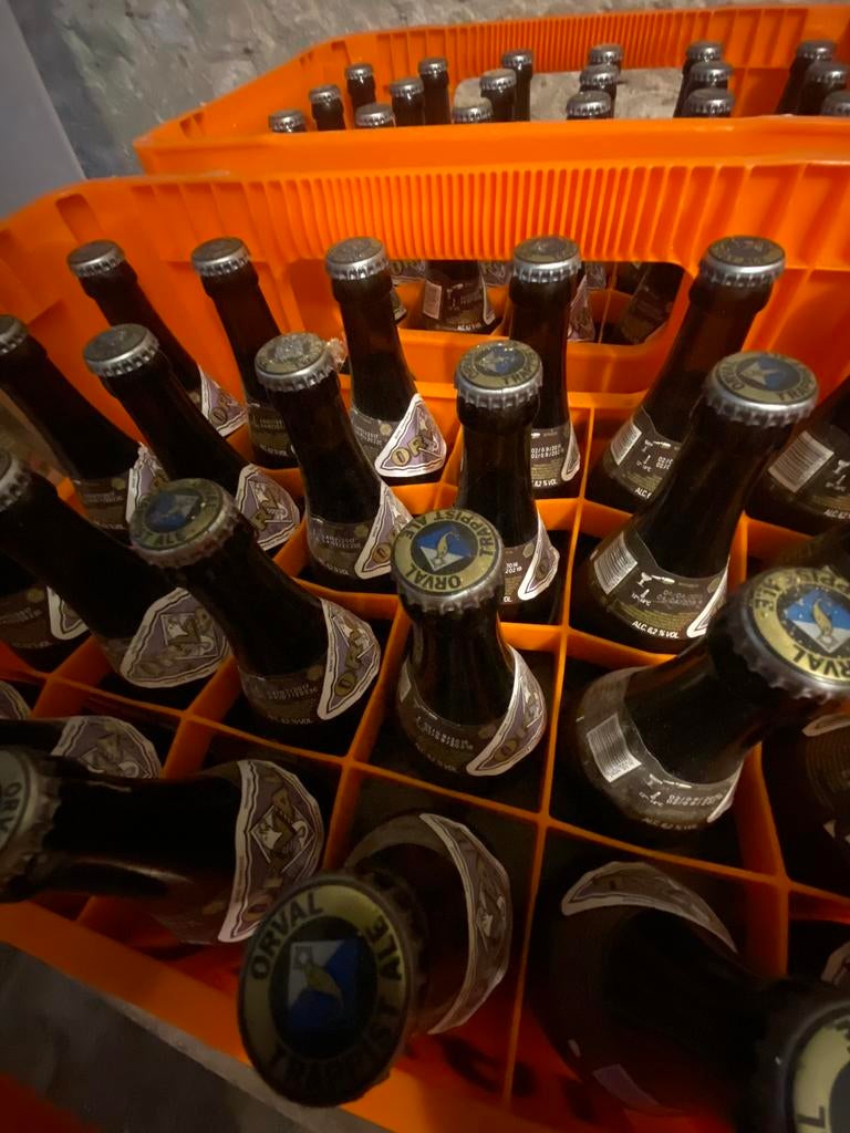 Ancienne orval, Collections, Marques de bière, Enlèvement, Bouteille(s)