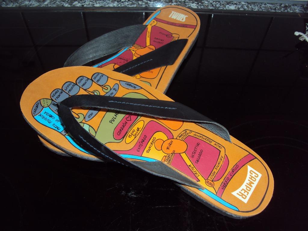 Camper, zeer mooie teenslippers PRIMA STAAT!, Enlèvement ou Envoi