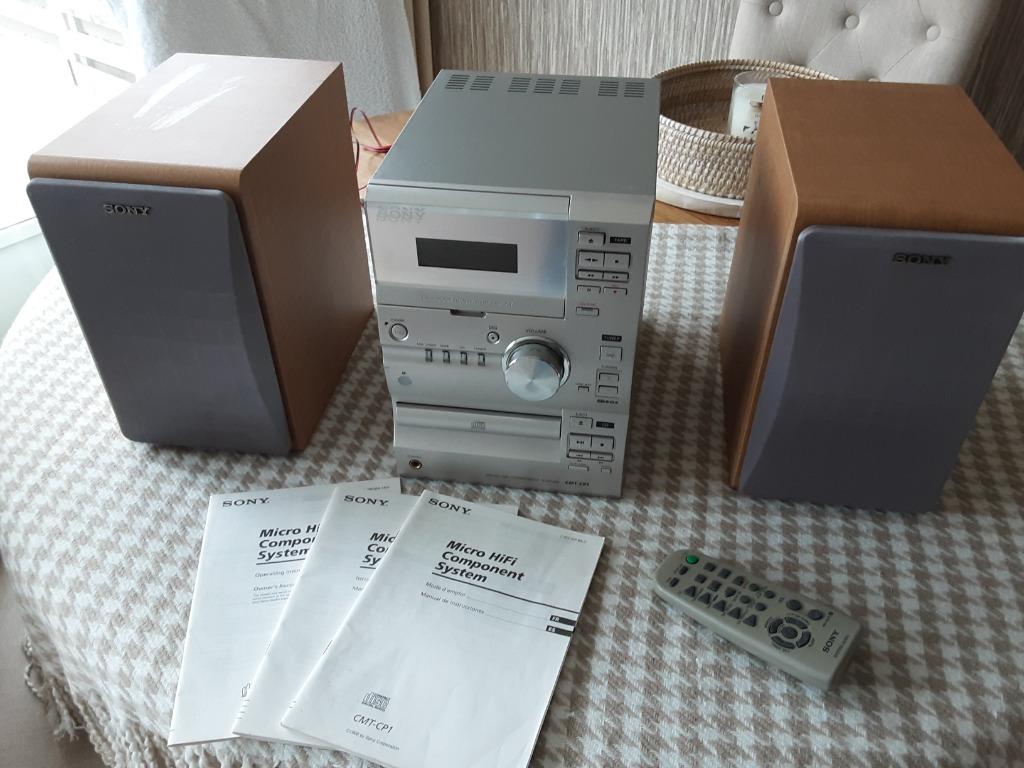 Micro Hi-Fi Sony, Haut-parleurs, Micro chaîne, Enlèvement, Utilisé