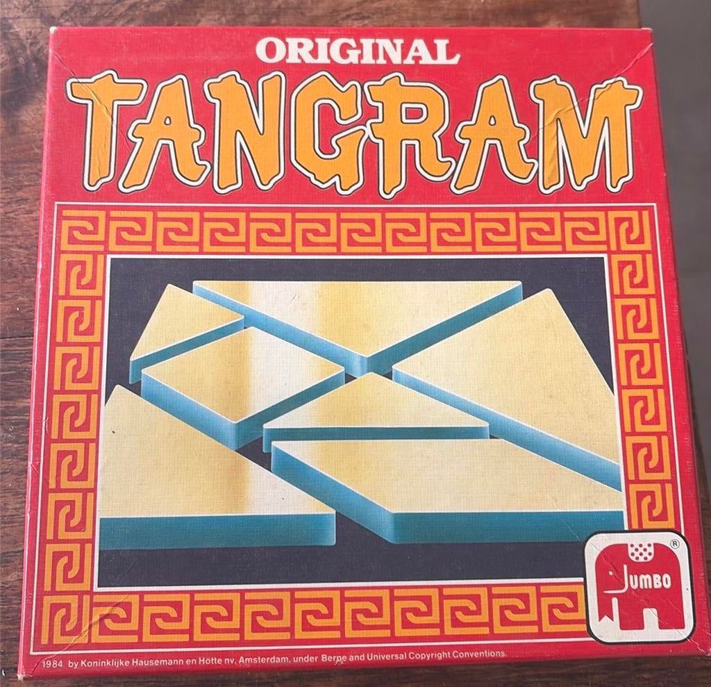 Tangram puzzel, Enlèvement, Comme neuf