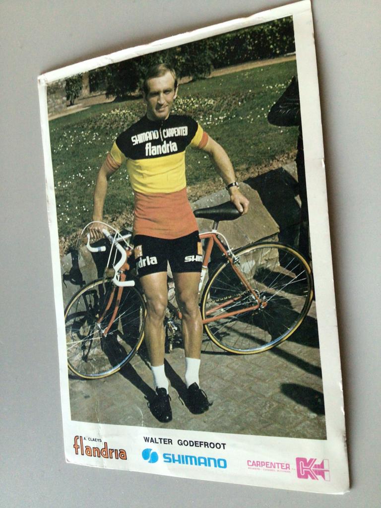 Wielerkaart team flandria walter godefroot, Verzenden