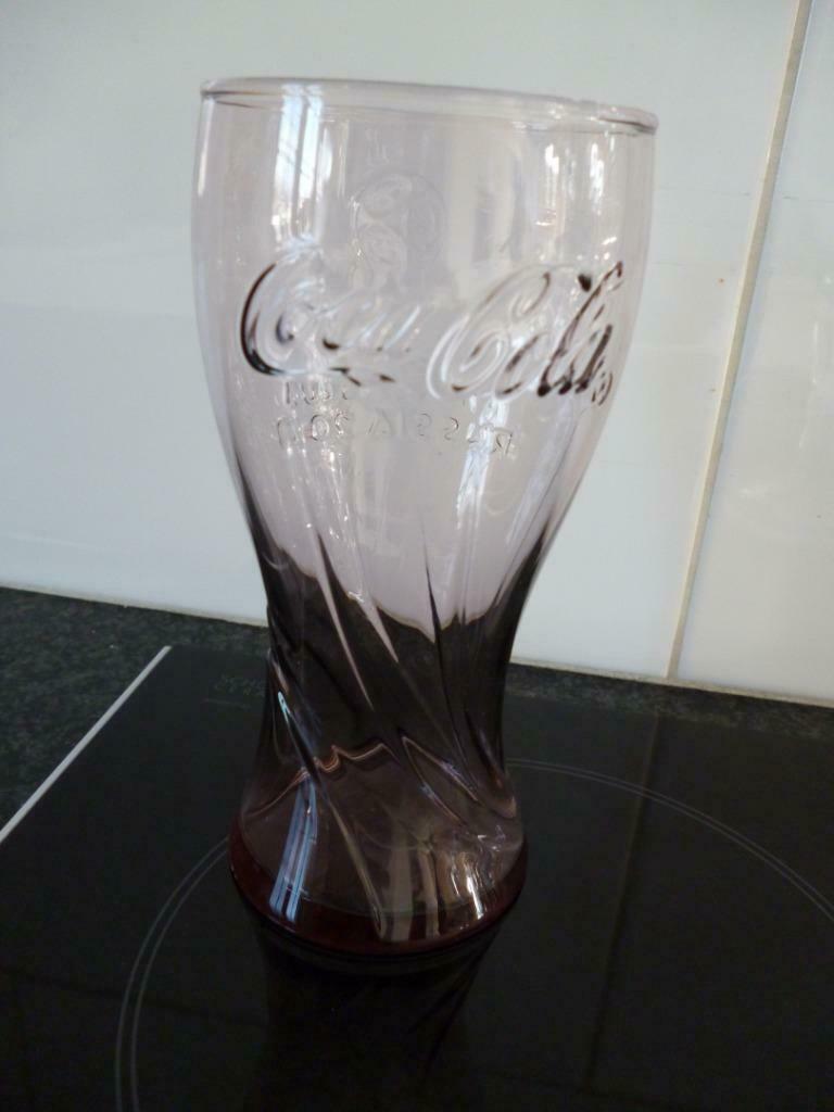 Coca-Cola glas met publiciteit FIFA WORLDCUP RUSSIA 2018, Ophalen, Zo goed als nieuw