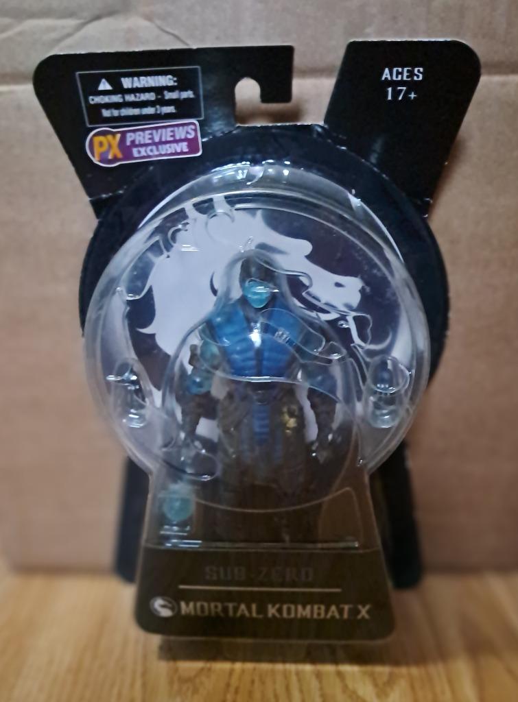 Mortal Kombat X Sub-Zero figuur Mezco PX previews exclusive, Enlèvement ou Envoi, Neuf