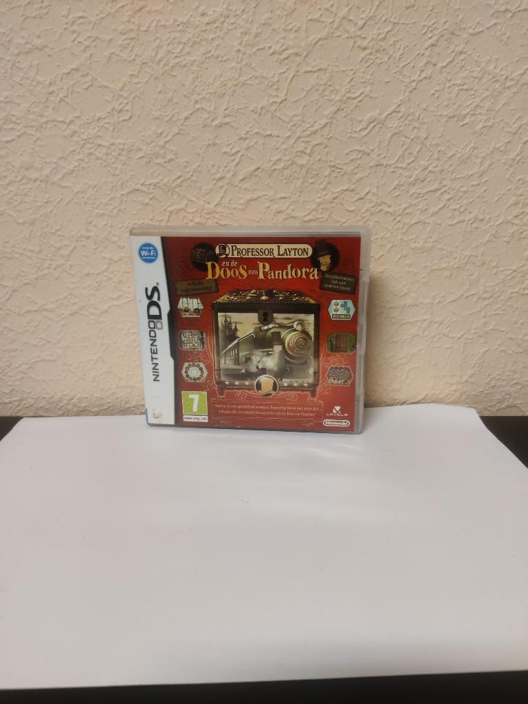 Professor Layton en de Doos van Pandora Nintendo DS, Enlèvement ou Envoi, 1 joueur, À partir de 7 ans, Utilisé