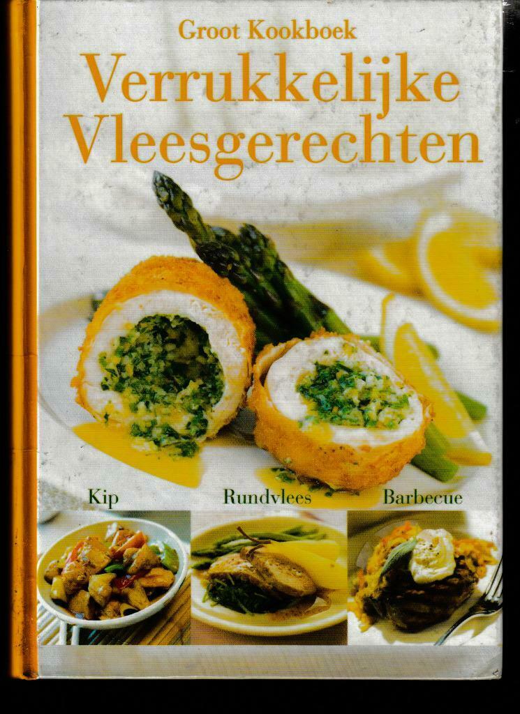 Boek : "Verrukkelijke vleesgerechten"., Verzenden