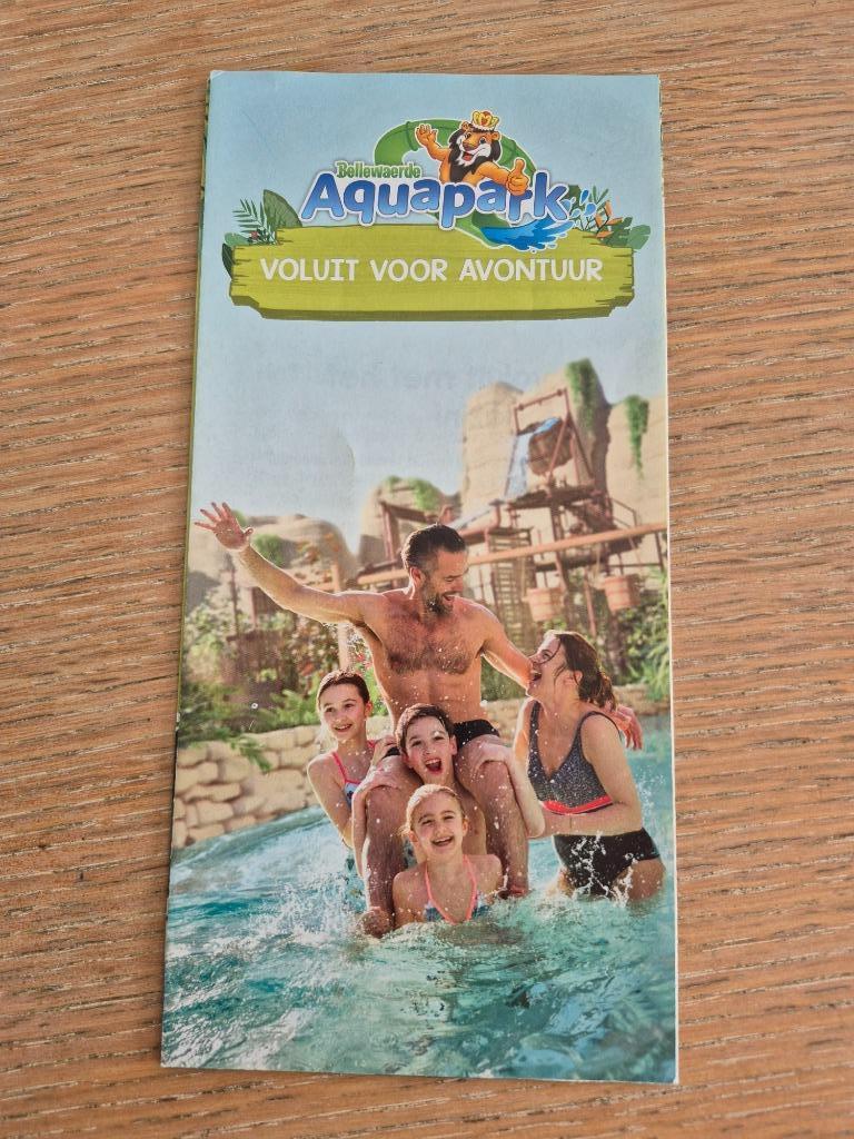 Folder Bellewaerde Aquapark, Enlèvement ou Envoi, Comme neuf