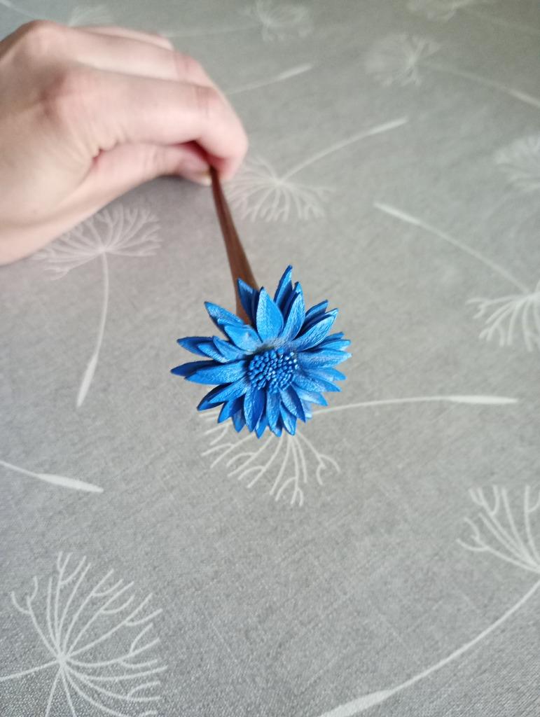 Baguette cheveux fleur, Enlèvement