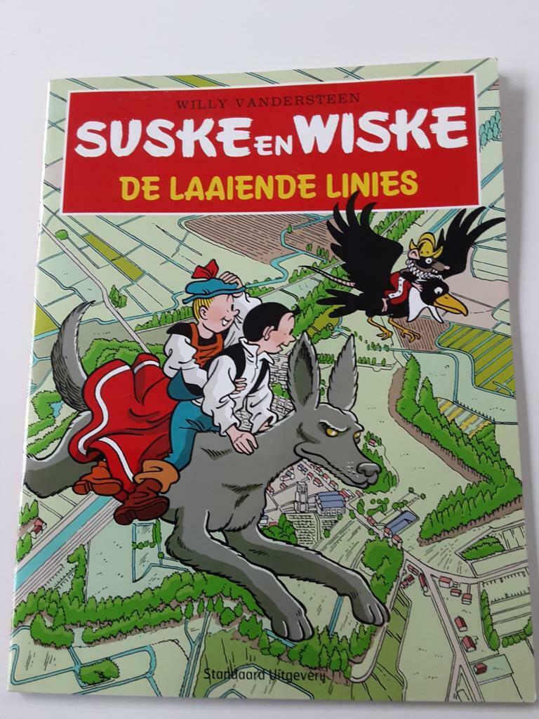 Suske en Wiske De laaiende linies, Livres, BD, Enlèvement ou Envoi