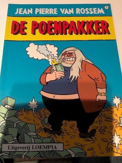 strip Jean Pierre Van Rossem, Boeken, Stripverhalen, Eén stripboek, Ophalen of Verzenden, Zo goed als nieuw