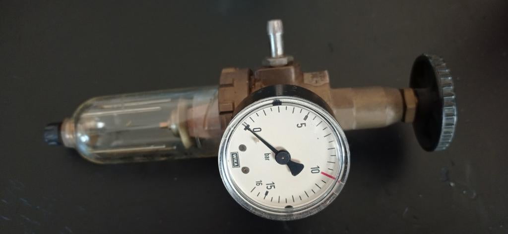 Perslucht regelaar in messing - nieuw, Ophalen of Verzenden, Nieuw