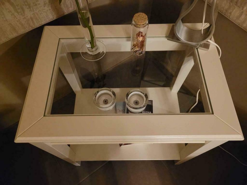 mooi muurtafeltje met glas, Ophalen