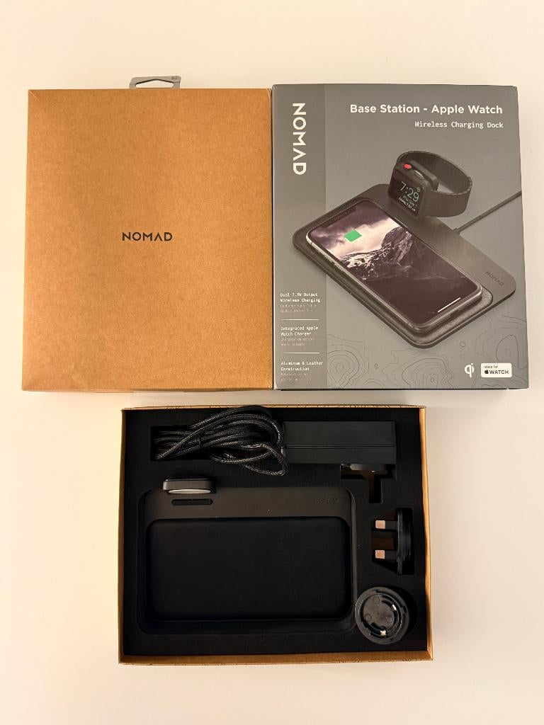 Nomad Base Station + Apple Watch, Enlèvement ou Envoi, Comme neuf, Apple iPhone