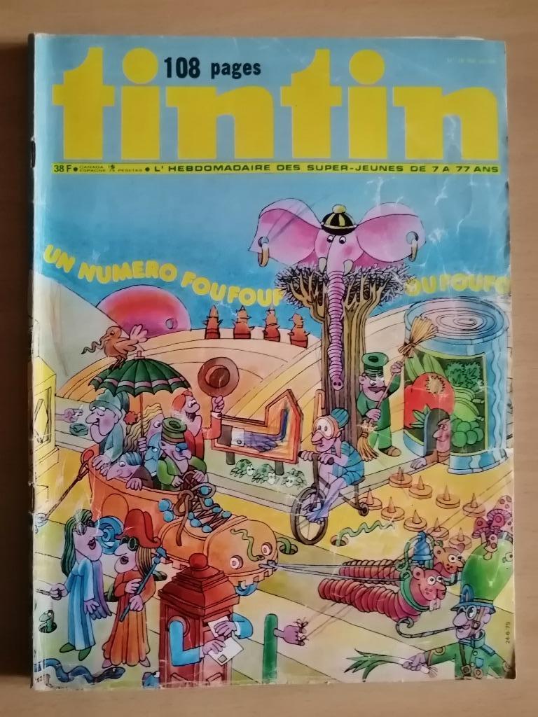 Le journal de Tintin numéro 26 - 1975 'Spécial 108 pages', Ophalen of Verzenden, Krant