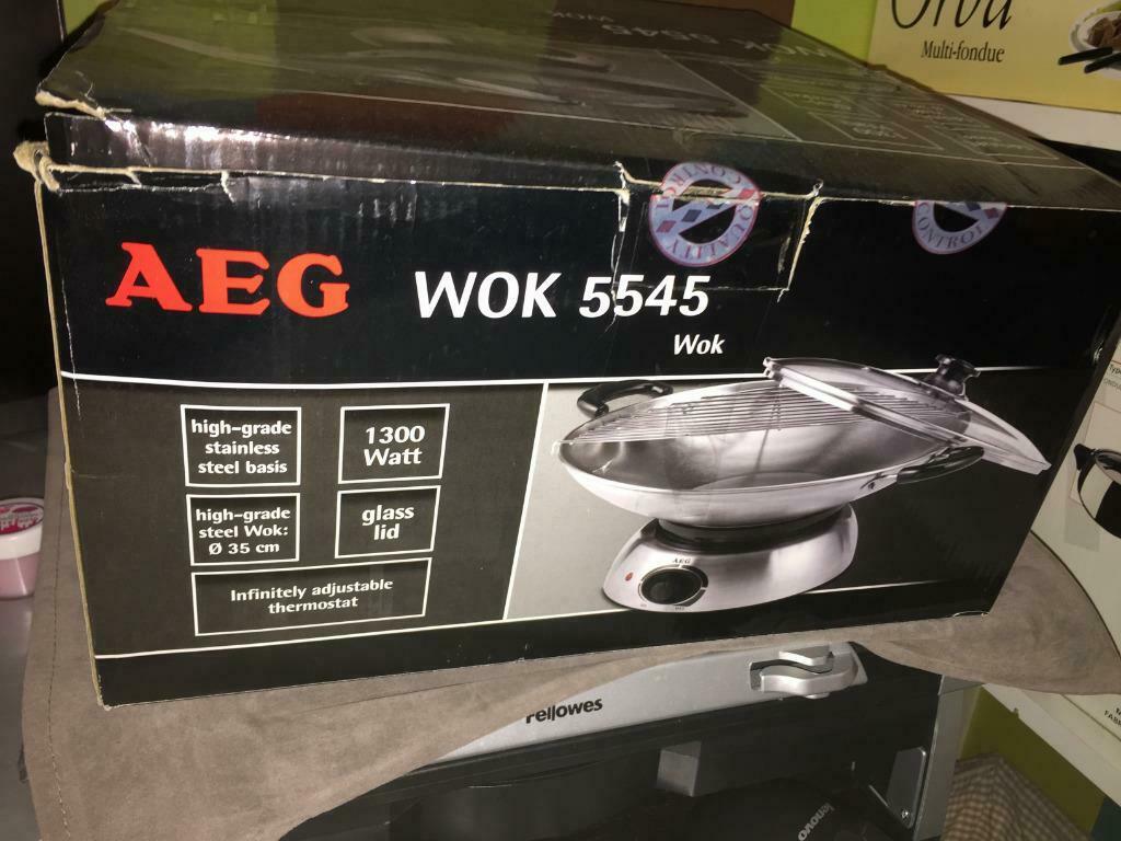 AEG Wok 5545 (Elektronische wok), Ophalen, Nieuw, Wok