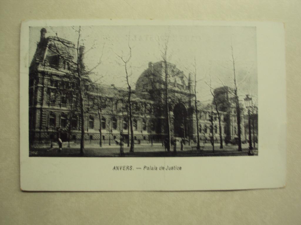 53250 - ANVERS - PALAIS DE JUSTICE - ZIE 2 FOTO'S, Envoi