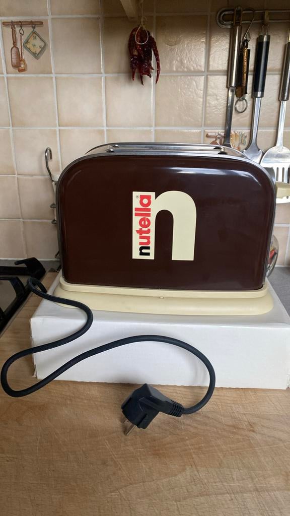 Nutella elektrische broodrooster nooit gebruikt, nieuw, Ophalen of Verzenden