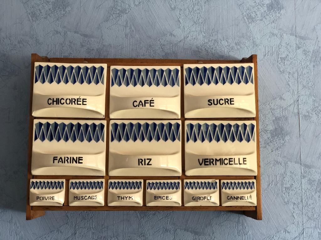 Vintage kruidenrek, Antiek en Kunst, Ophalen