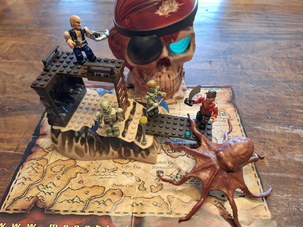 MEGABLOCKS  Pirates Piège à valises, Enlèvement ou Envoi, Utilisé
