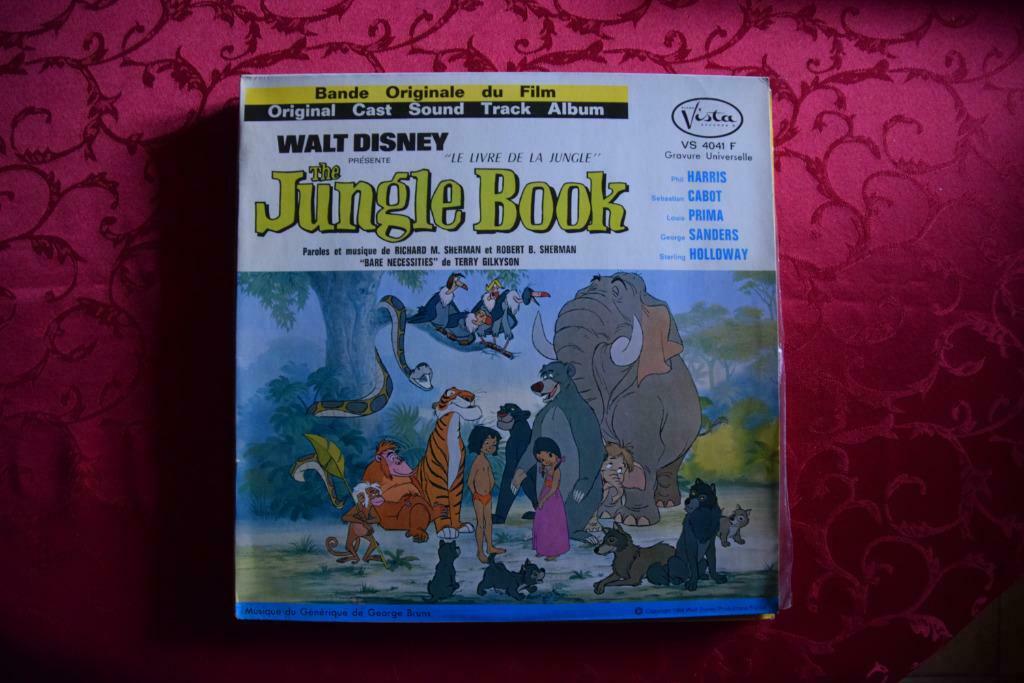 LP The Jungle book (version française), Cd's en Dvd's, Ophalen of Verzenden, Gebruikt, Verhaal of Sprookje, 3 tot 5 jaar