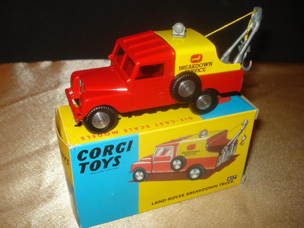CORGI TOYS Land Rover Breakdown Truck Reissue + Boîte, Enlèvement ou Envoi, Neuf, Voiture, Corgi