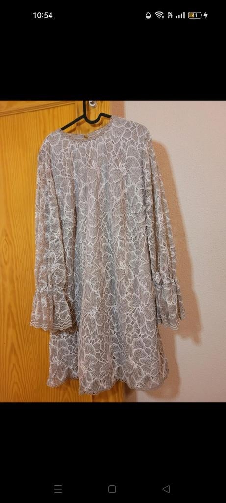 Bodyflirt, leuke beige jurk 46, Kleding | Dames, Ophalen of Verzenden, Beige