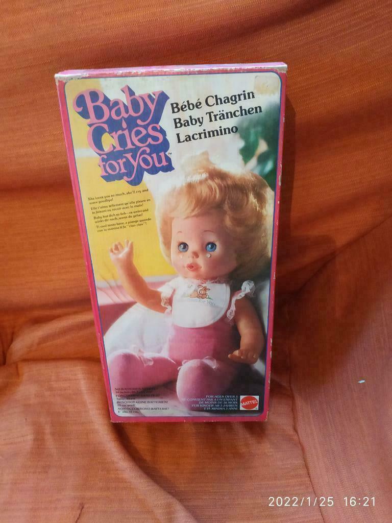 mattel 1288 "bébé chagrin" vintage 1979, Enlèvement ou Envoi, Neuf