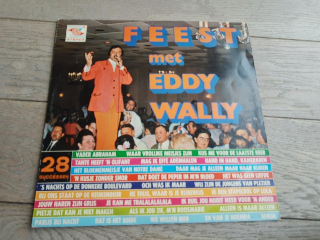 Lp : feest met Eddy Wally, Ophalen of Verzenden, Zo goed als nieuw