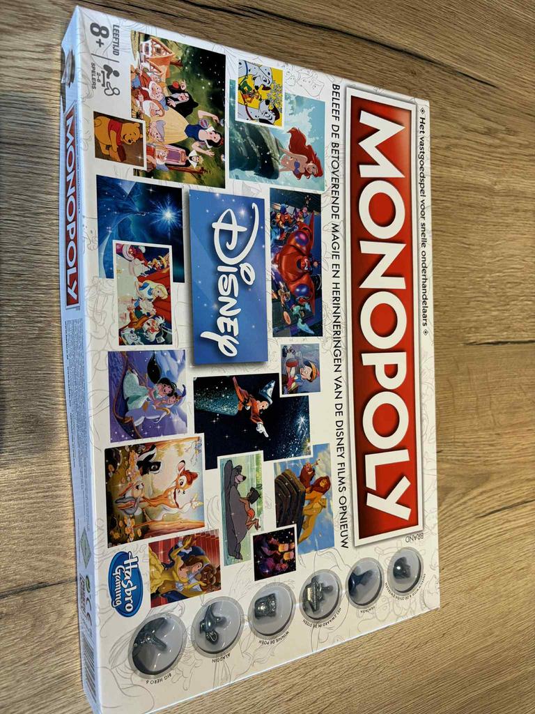 Monopoly: Disney, Cinq joueurs ou plus, Enlèvement ou Envoi, Comme neuf, HASBRO