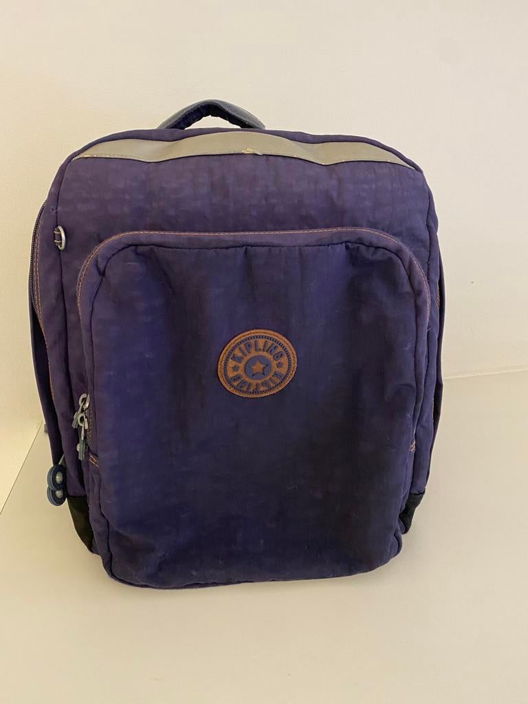 Rugzak Kipling Paars, 40 à 50 cm, Enlèvement, Utilisé, Violet