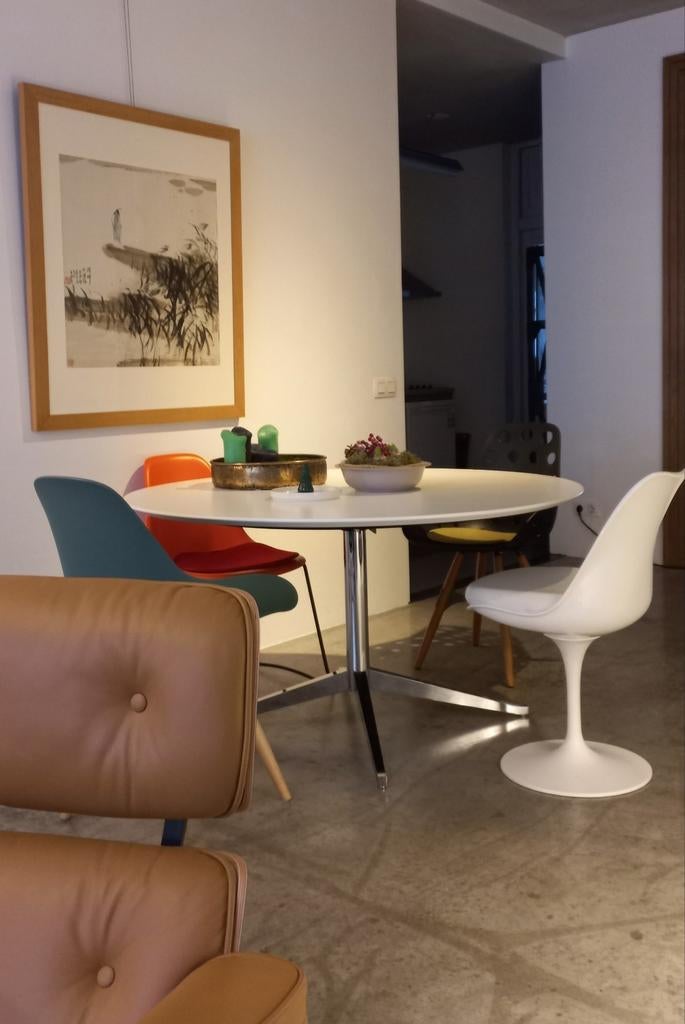 chaises tulipe  Eero Saarinen scarpa Bellini platner, Enlèvement ou Envoi