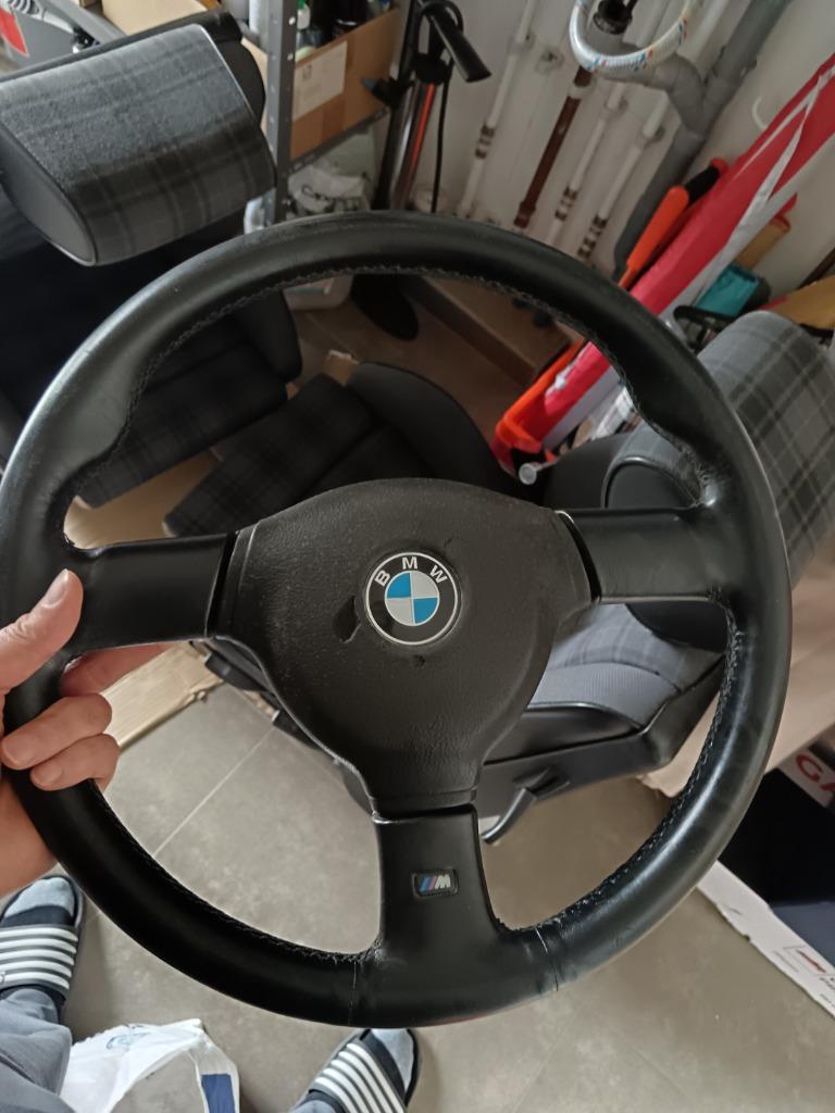 Volant M-tech 2 BMW E30 E34 E23, Autos : Pièces & Accessoires, Enlèvement ou Envoi, Utilisé, BMW