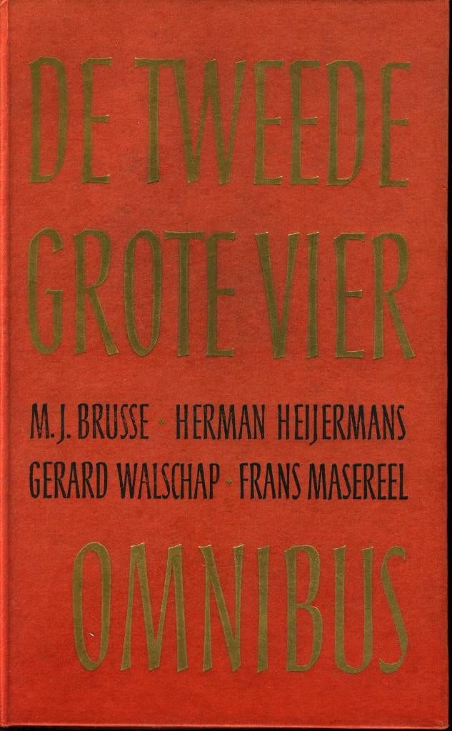 De tweede grote vier omnibus met Frans Masereel - De Stad, Ophalen of Verzenden, Zo goed als nieuw, Grafische vormgeving