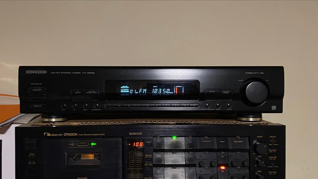 Kenwood KT-3050L tuner (perfecte staat), Ophalen of Verzenden, Zo goed als nieuw