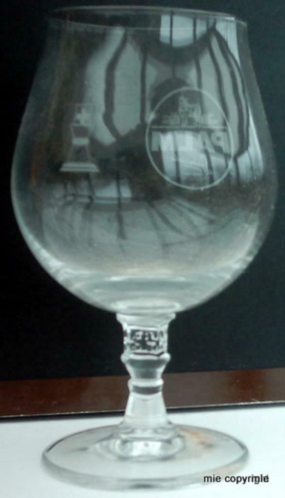 Bier brouwerij glas Palm schaakspel A, Verzamelen, Ophalen of Verzenden, Zo goed als nieuw, Bierglas