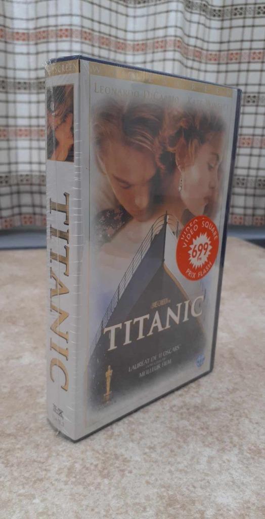 VHS Titanic, CD & DVD, VHS | Film, Enlèvement ou Envoi, Neuf, dans son emballage, Drame