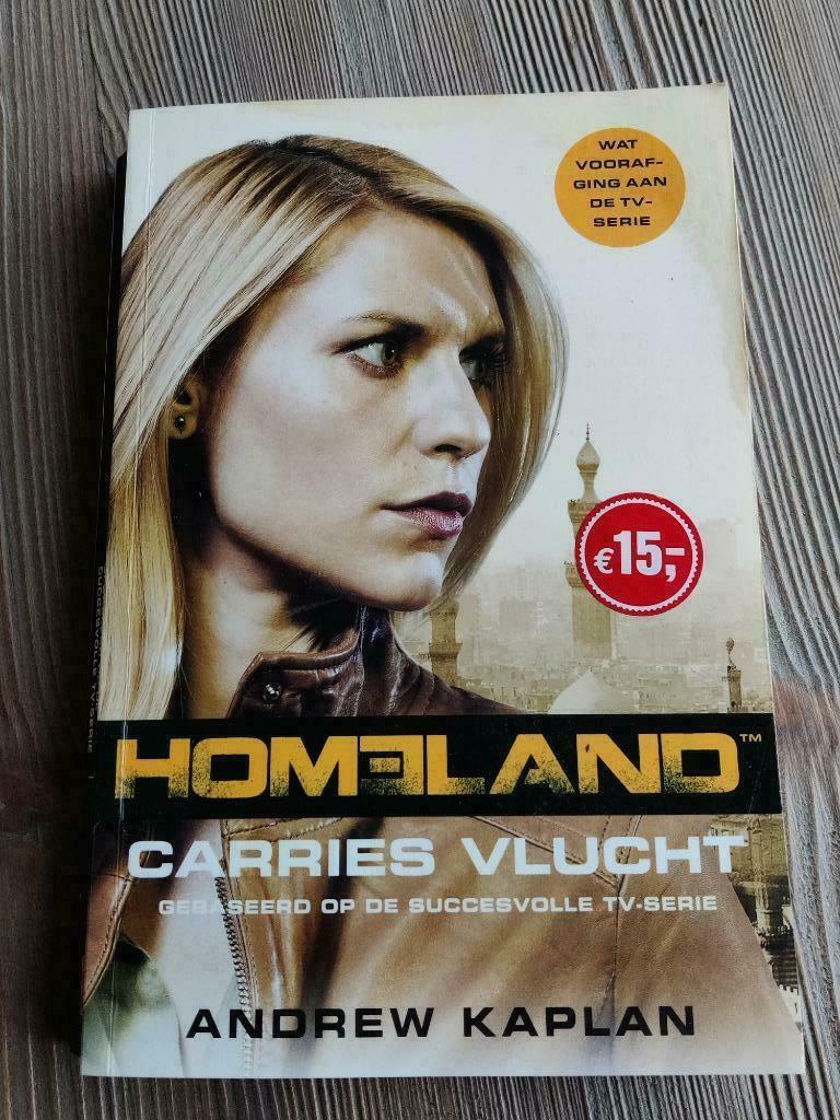 Boek Homeland - Carries vlucht - Andrew Kaplan, Ophalen of Verzenden, Gelezen