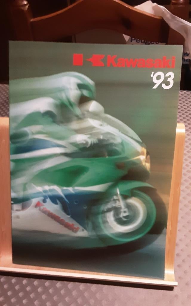 Kawasaki 93 brochure, Motos, Modes d'emploi & Notices d'utilisation, Enlèvement ou Envoi, Kawasaki