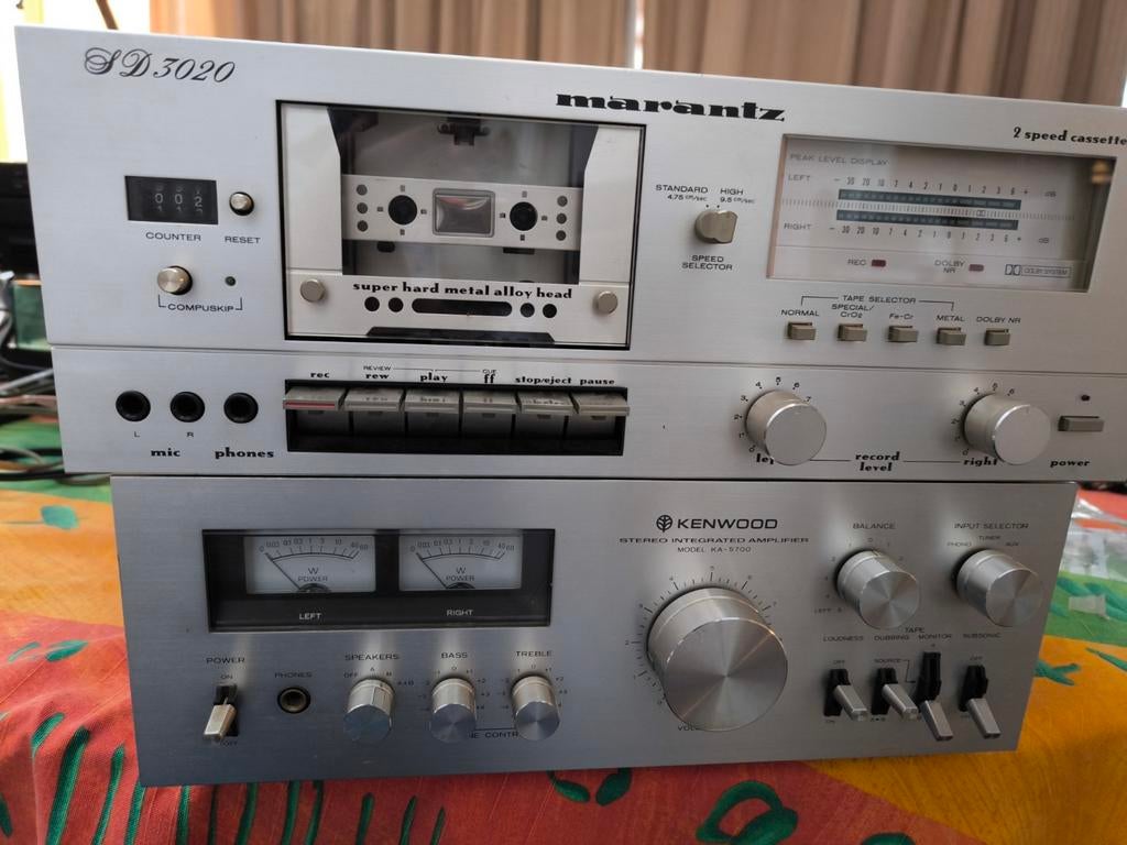 Deck K7 MARANTZ VINTAGE KA-5700Ampli, TV, Hi-fi & Vidéo, Enlèvement