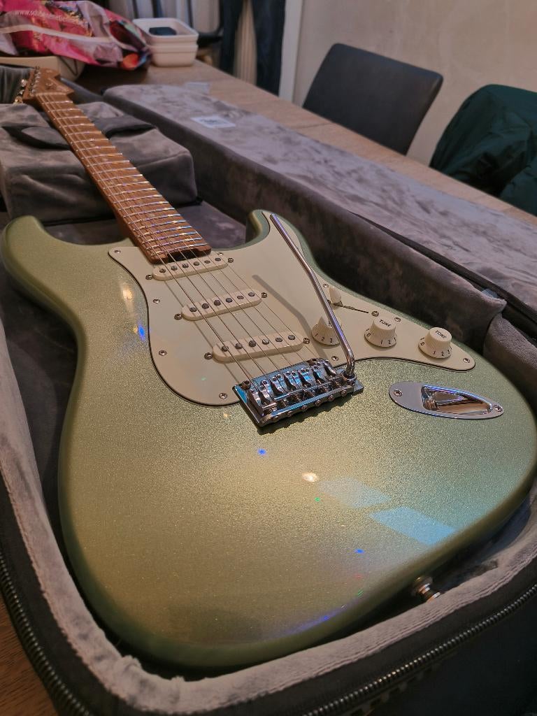 Shijie Ste (Stainless) Custom Strat Stratocaster, Ophalen, Zo goed als nieuw, Solid body, Overige merken