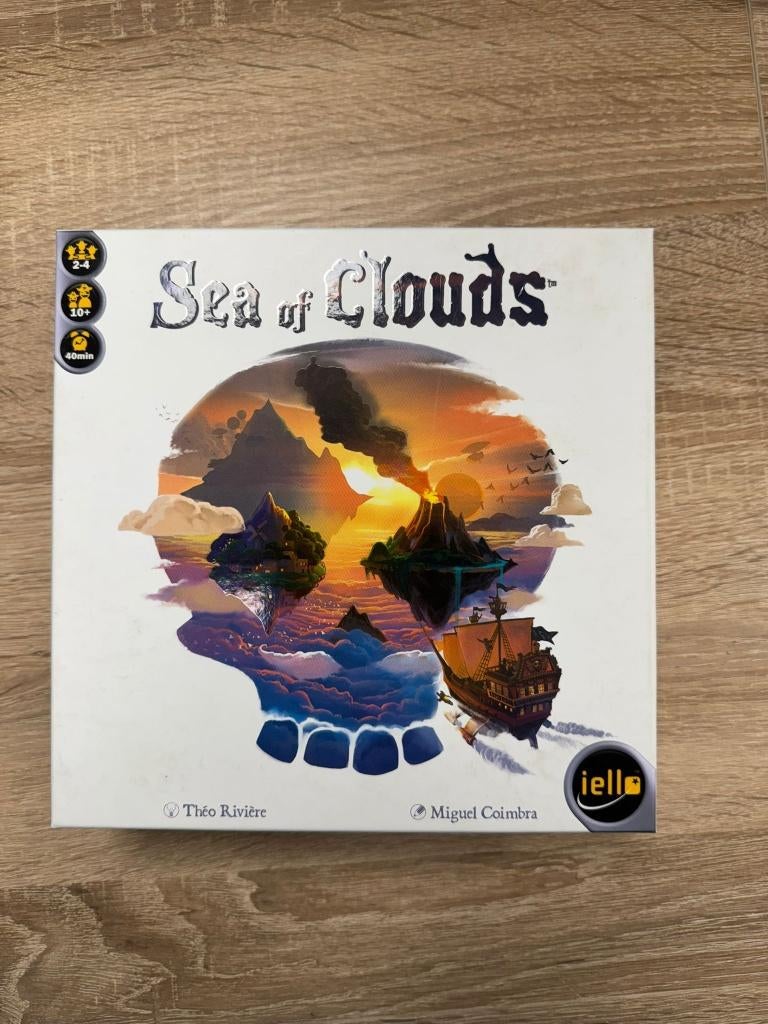 Sea of clouds - bordspel, Een of twee spelers, Ophalen, Gebruikt