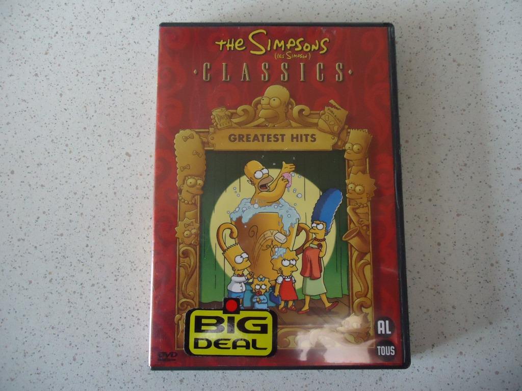 DVD "The Simpsons" Classics / Greatest Hits  in prima staat, Enlèvement ou Envoi, Utilisé, Autres genres