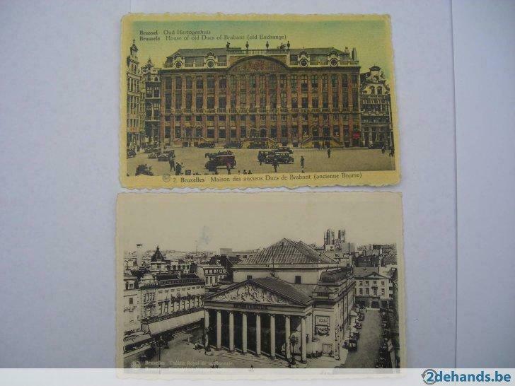 2 Zichtkaarten Brussel