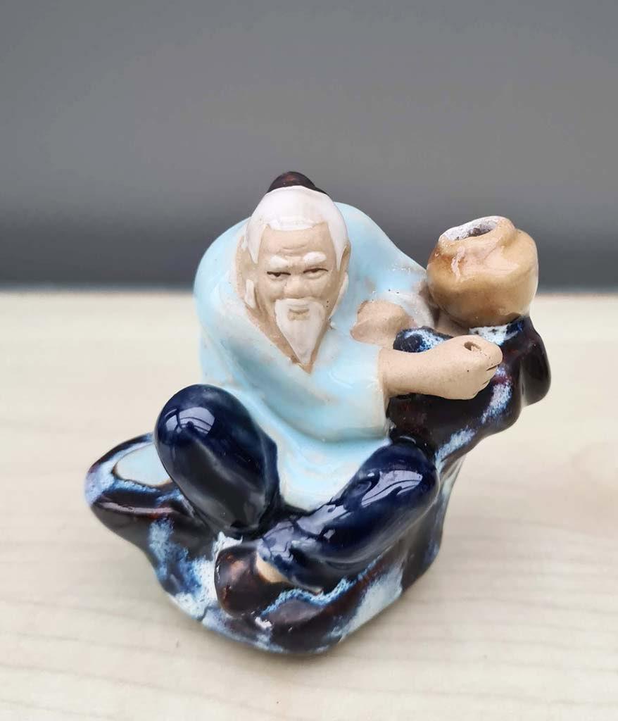 Bonsai accessoire :  Chinees figuurtje - lees info aub- 1/st, Enlèvement, Poterie