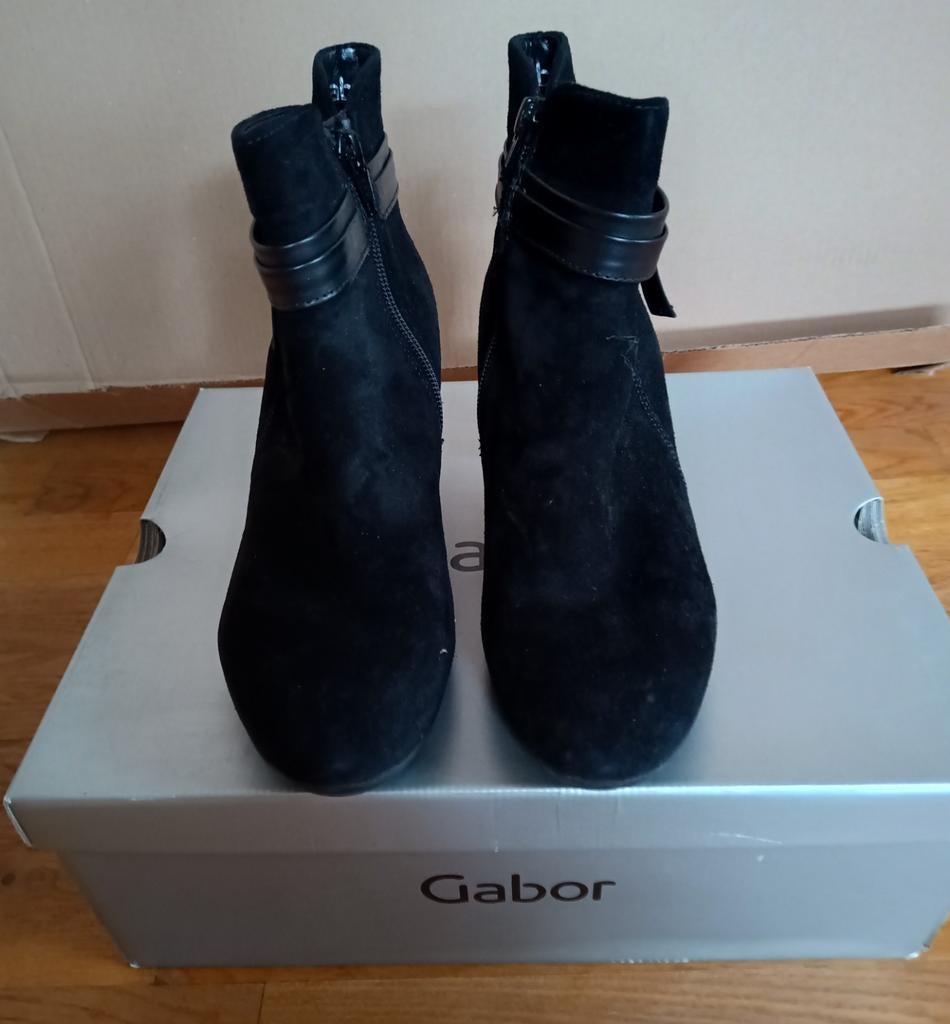 Zwarte enkellaarsjes Gabor, Kleding | Dames, Schoenen, Nieuw, Lage of Enkellaarzen, Zwart, Ophalen of Verzenden