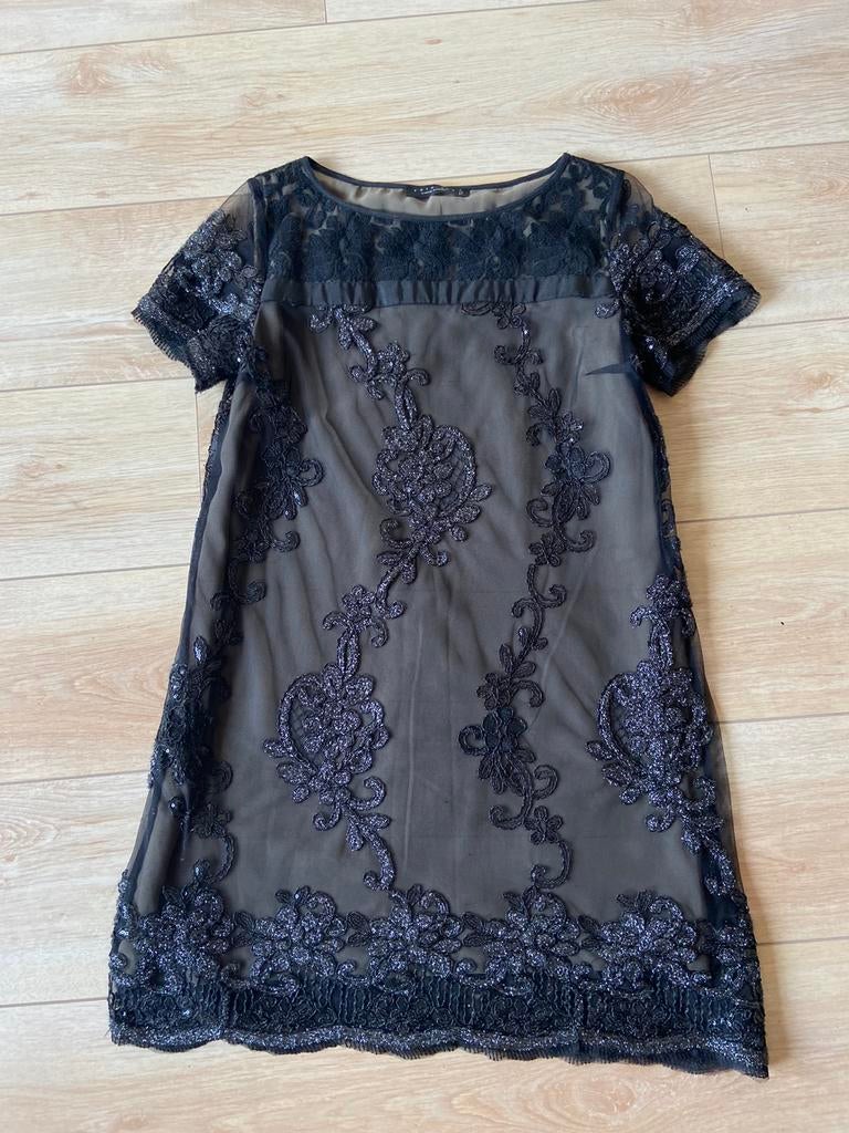 Jurk Twin set Simona Barbieri, Kleding | Dames, Ophalen of Verzenden, Zo goed als nieuw, Maat 34 (XS) of kleiner, Zwart