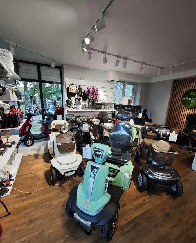 Scootmobiel de qualité supérieure 25 km/h - ( nouvelle), Enlèvement ou Envoi, Pliant, Comme neuf, Fauteuil roulant électrique