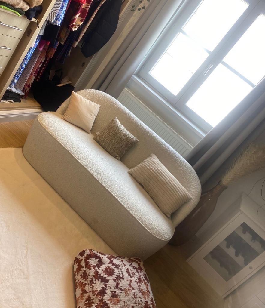 Zetel, Huis en Inrichting, Zetels | Zetels, Ophalen, Gebruikt, Modern chique, Tweepersoons