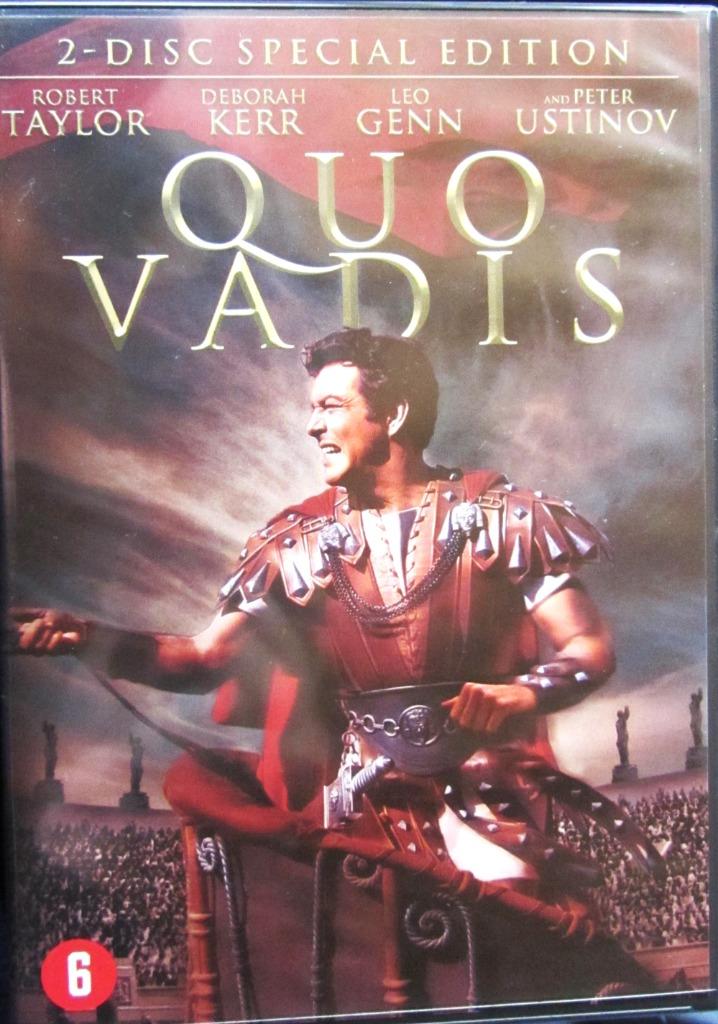 DUBBELE DVD ACTIE/GESCHIEDENIS- QUO VADIS , Alle leeftijden, Ophalen of Verzenden, Zo goed als nieuw, Overige genres