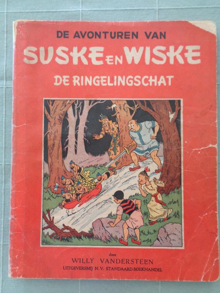 Suske en Wiske - De Ringelingschat (1e druk 1952), Boeken, Ophalen of Verzenden